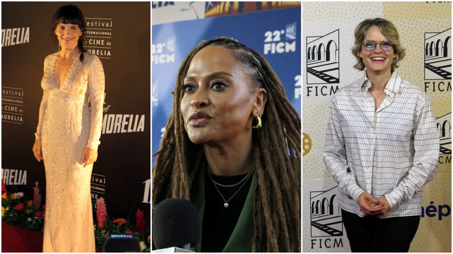Juliette Binoche,  Ava DuVernay y Jodie Foster