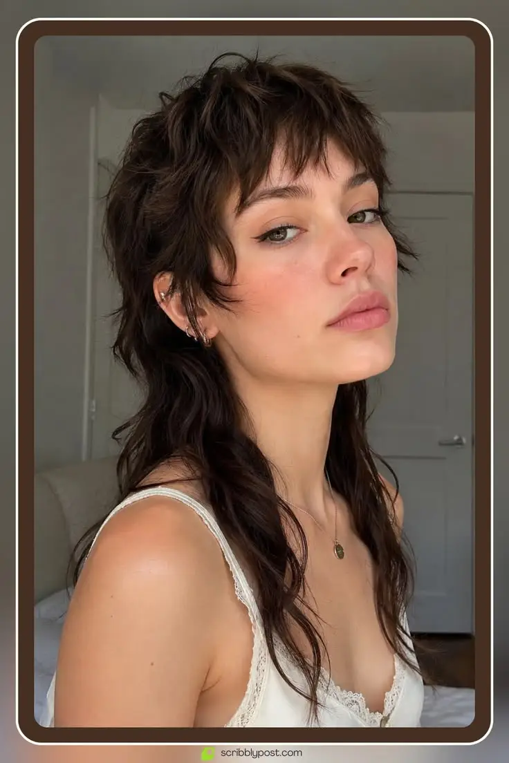 Wolf Cut Mullet