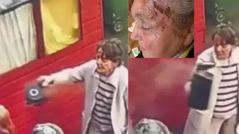 VIDEO: Mujer arroja agua hirviendo a una abuelita frente a su nieto y evita cargos penales en Inglaterra