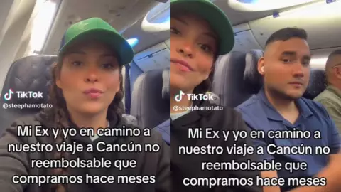 Joven viaja con su ex a Cancún porque no tuvieron reembolso