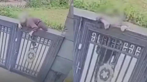 Captan en VIDEO momento en el que ABUELITA DE 92 AÑOS escala barda gigante y huye de asilo esta fue la INQUIETANTE razón.jpg