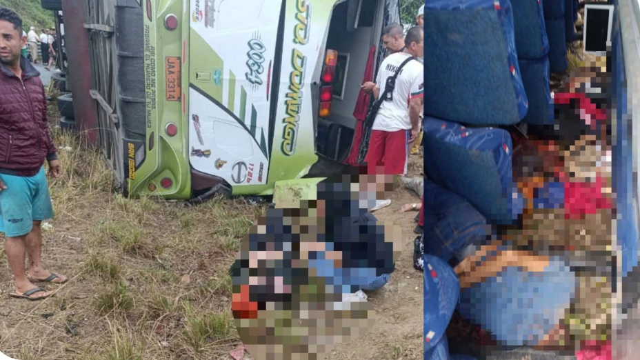 volcadura de autobús en Manabí hoy.png