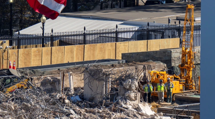 Trump ordena demolición del Ala Este de la Casa Blanca