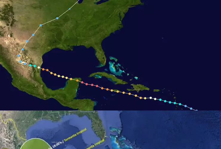 ruta gilberto y beryl