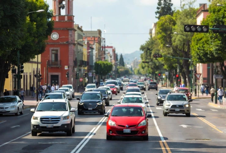 Tráfico bulevares Morelia