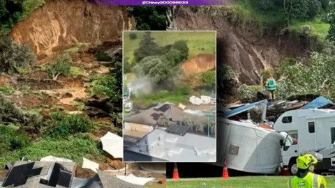 Desastre natural en Nueva Zelanda: Alerta por desaparecidos tras deslaves masivos