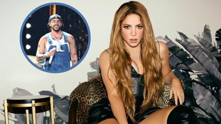 Shakira quiere colaborar con Bad Bunny