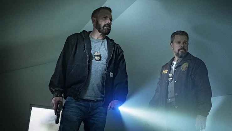 Matt Damon y Ben Affleck en The Rip