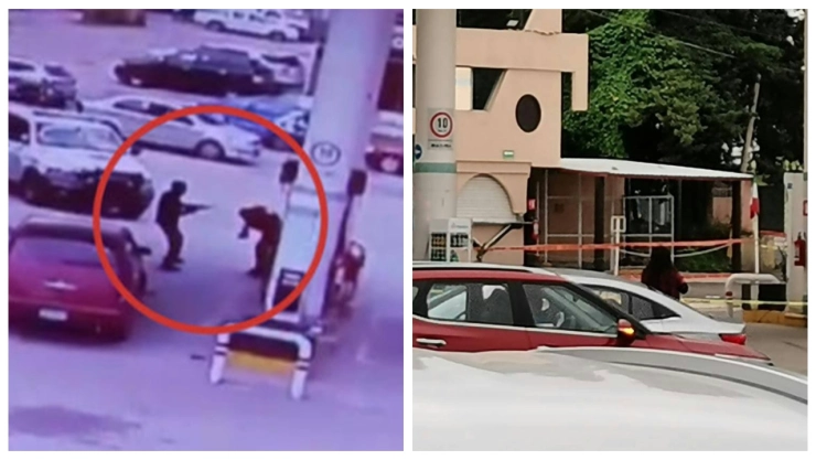 ataque en gasolinera