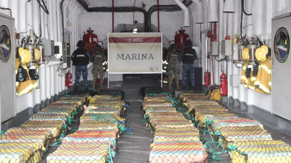 Marina aseguró más de 4 toneladas de cocaína en Michoacán