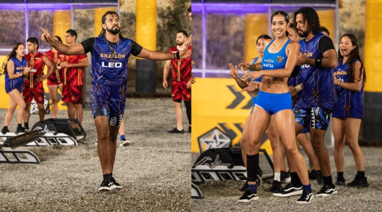 ¿Cómo fue el romance entre Katia Gallegos y Adrián Leo Los dos atletas del Equipo Azul de Exatlón México Décima Temporada.png