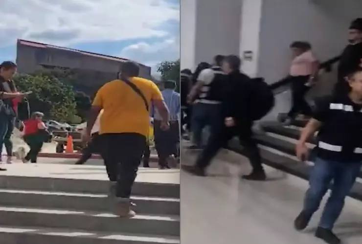 evacuación sismo Chiapas