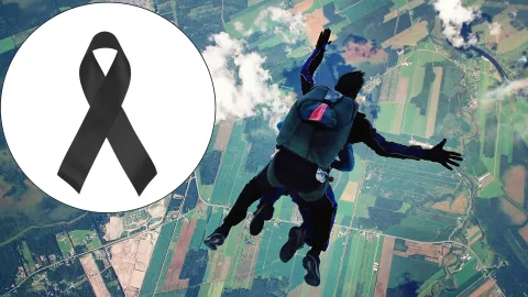 El trágico salto en paracaídas en Nashville