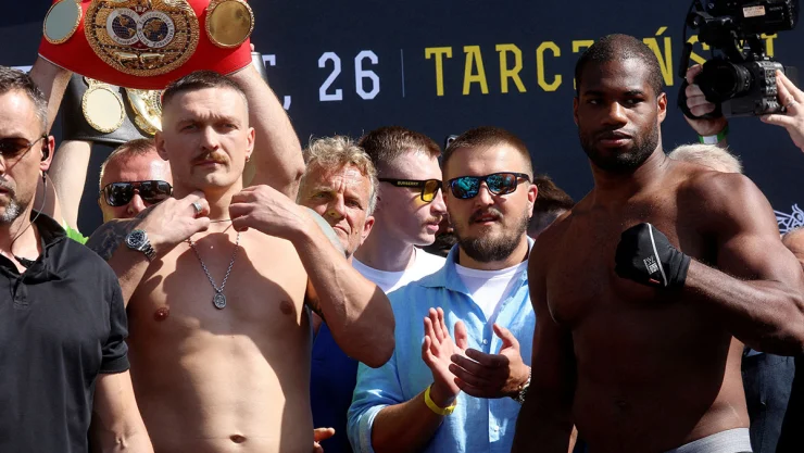 Oleksandr Usyk vs Daniel Dubois
