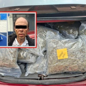Infracción de tránsito revela que conductor llevaría kilogramos de droga a Tlalpan.