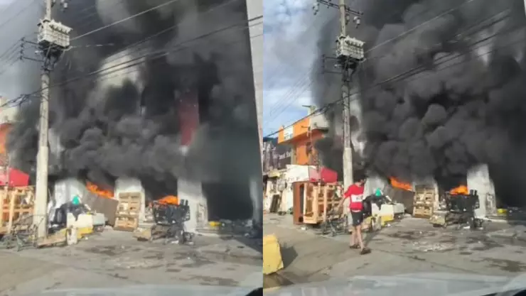 incendio en la avenida lopez portillo cancun hoy