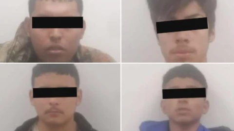 Delincuentes detenidos en operativo de Nuevo León