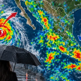 ¿Dónde lloverá hoy jueves 8 de octubre? Huracán “Isaías” y tormenta “Simon” dejarán lluvias en más de la mitad de México