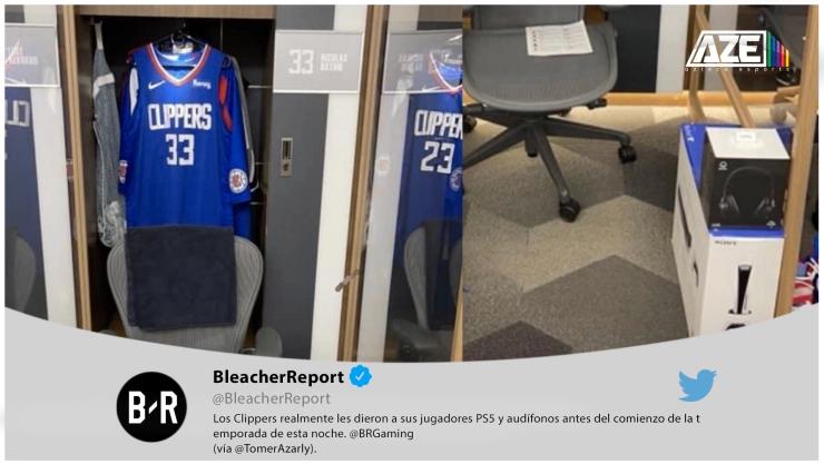 Los clippers reciben PS5