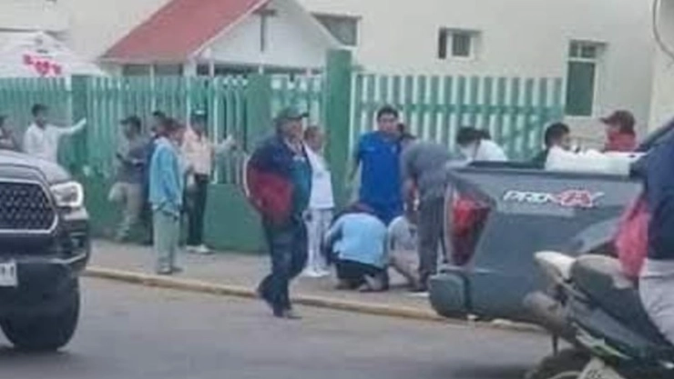 Bebé nació en banqueta afuera del Hospital General de Tuxtepec