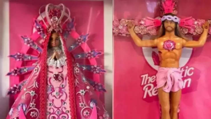 Crean a la Barbie Virgen y al Ken Cristo y se desata polémica