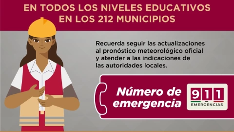 Suspenden clases en Veracruz