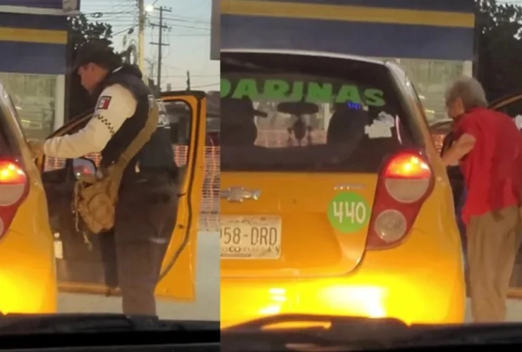 Tránsito se convierte en héroe sin capa - Su ayuda conmovió a todos