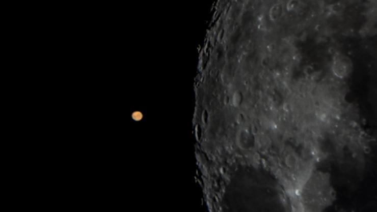 ocultación lunar de marte cuándo es cómo ver méxico