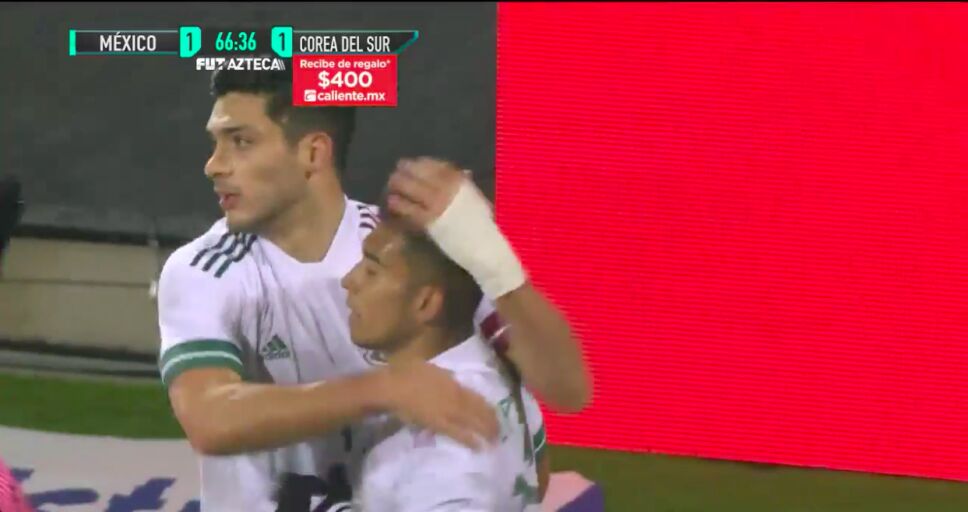 ¡Gol de Raúl Jiménez para empatar el marcador! | México 1-1 Corea del Sur