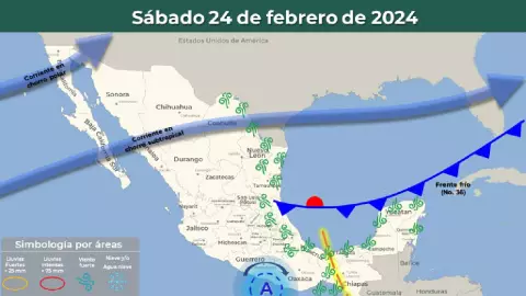 Clima en Guanajuato sábado 24 de febrero 2024 | Conagua