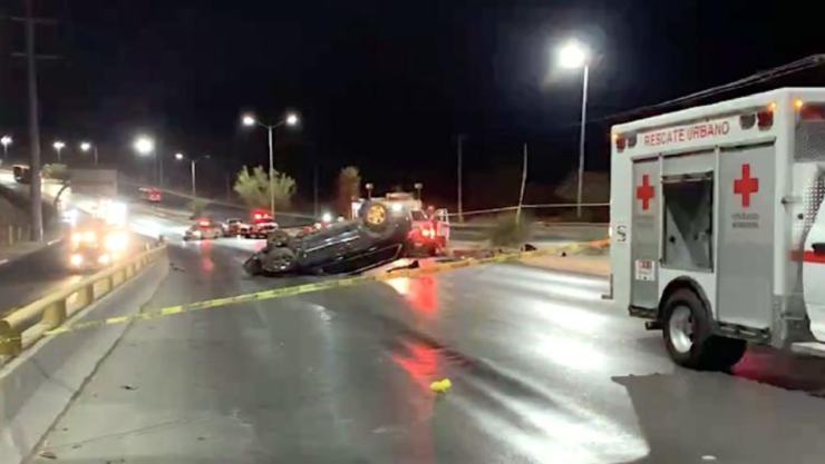 Volcadura en R. Almada