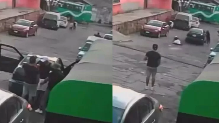 Dejan su carro sin freno de mano y se estrella en Estado de México..jpg