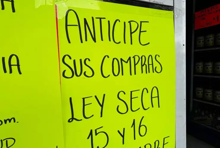 Ley Seca 1 de octubre de 2024