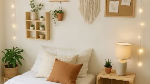 43 ideas para decorar un cuarto pequeño con poco dinero: te quedará de lujo