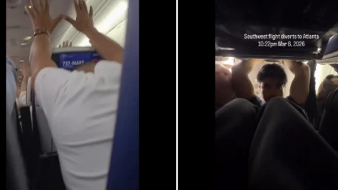 aterrizaje de emergencia Atlanta