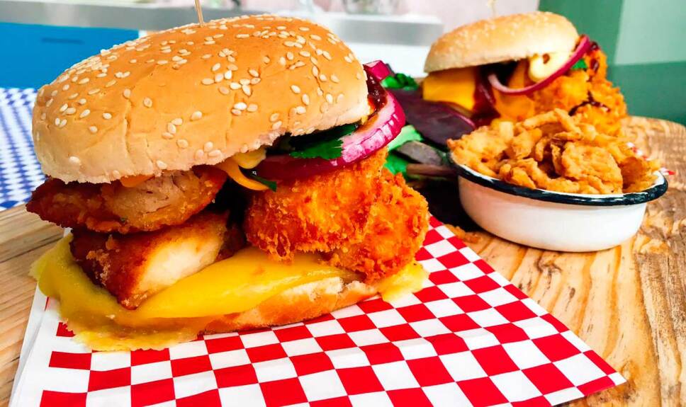Receta Hamburguesa a la parmesana