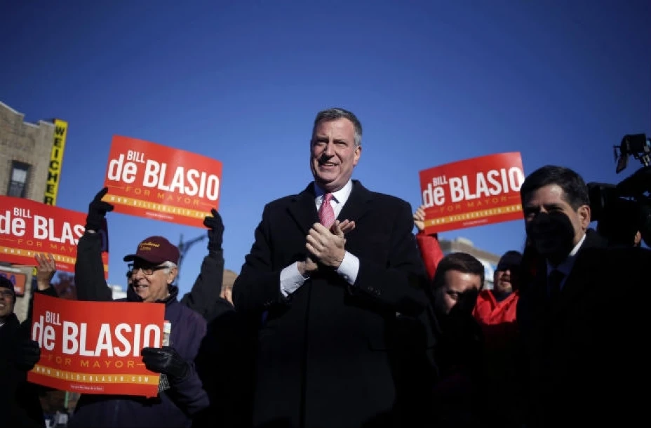 De Blasio ganó las elecciones del martes, lo que lo convierte en el primer demócrata en ganar la alcaldía de la ciudad más grande de EEUU desde 1989