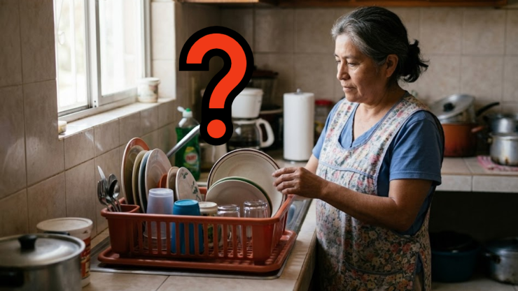4 formas de secar los platos de la cocina sin usar el escurridor tradicional