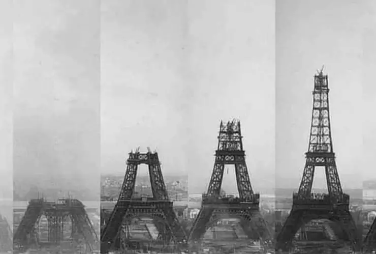 construccion torre eiffel