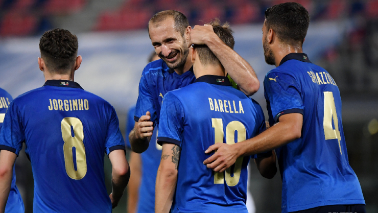 La selecci&oacute;n de Italia