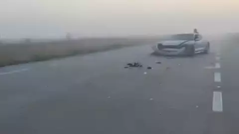 VIDEO_ Fuerte accidente en la carretera Buctzotz Tizimín deja dos lesionados