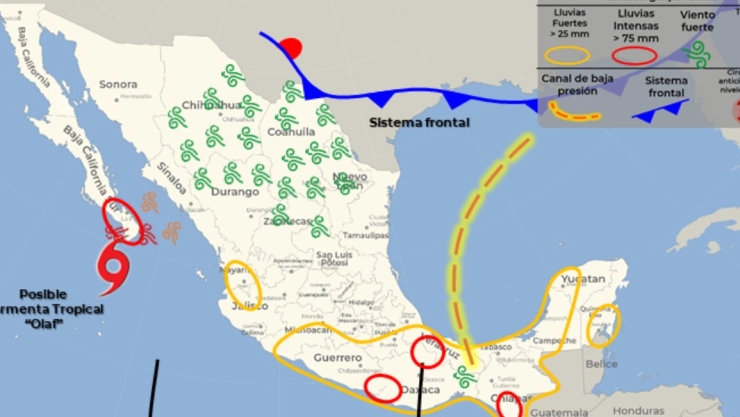 clima mexico 9 de septiembre