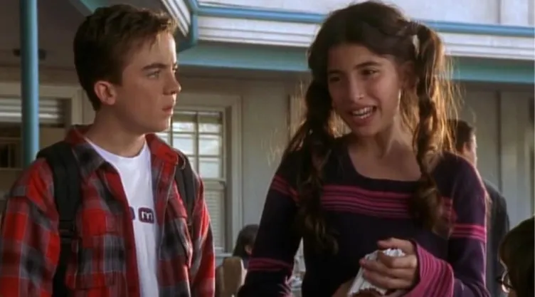 Malcolm el de en medio Tania Raymonde enamorada de Frankie Muniz
