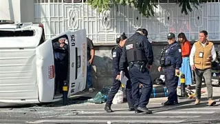 Volcadura El Carmen HOY 26 de noviembre de 2025