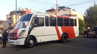 Ataque transporte público Villas de la Loma Morelia