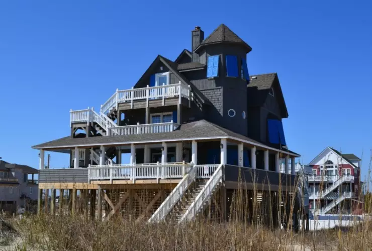 Por qué se están derrumbando las casas en Rodanthe, Carolina del Norte