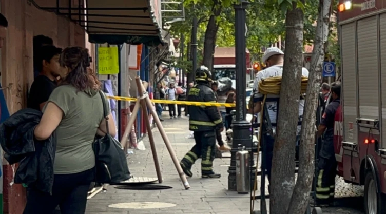 Explota instalación eléctrica en calles del Centro Histórico de la CDMX
