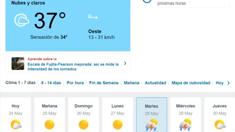 Pronostican dos días consecutivos con probabilidad de lluvias en Guadalajara en mayo meteored