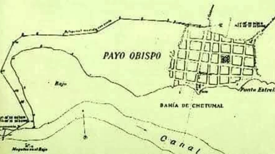 Chetumal ¿Quién es Othón P. Blanco y por qué un municipio de Quintana Roo lleva su nombre MAPA PAYO OBISPO.jpeg
