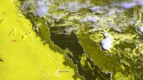 Pronostican lluvias aisladas en Baja California hoy 18 mayo